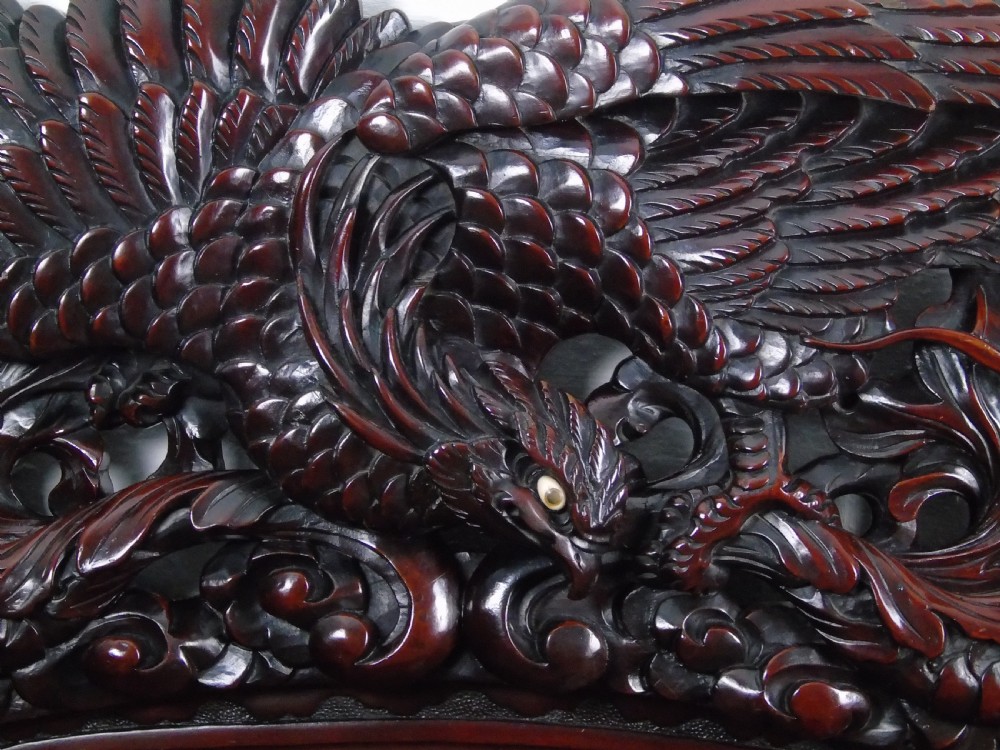 A Superb quality Japanese export box settle  View V