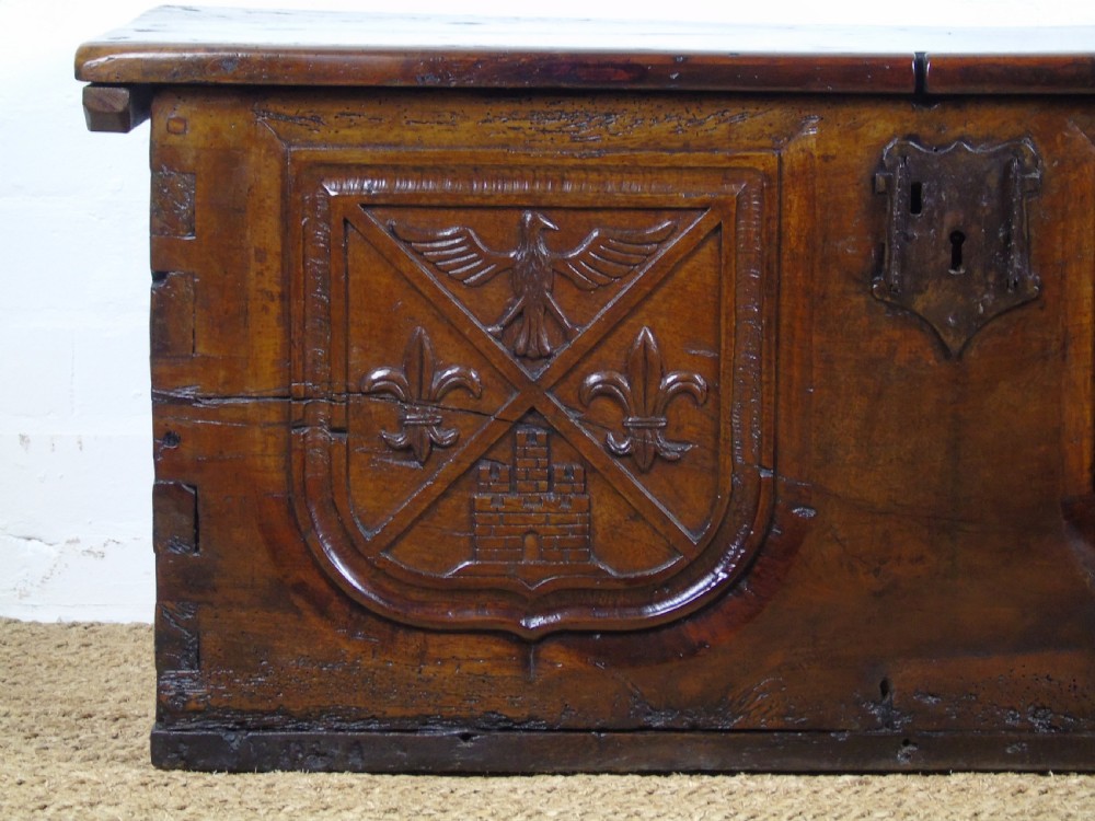 A Fine 17th Century Walnut Chest View III