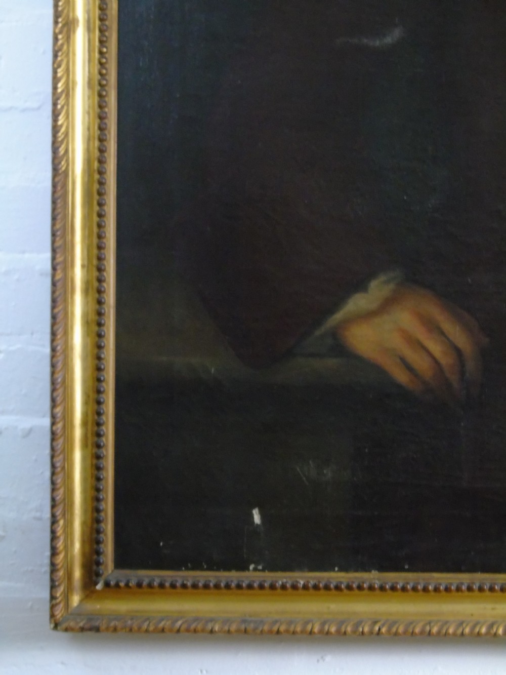 A large 19th Century portrait of a Gentleman View IV