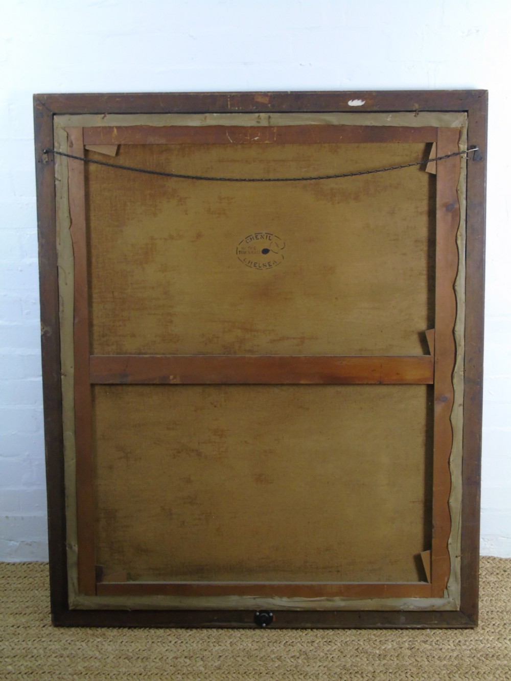A large 19th Century portrait of a Gentleman View IX