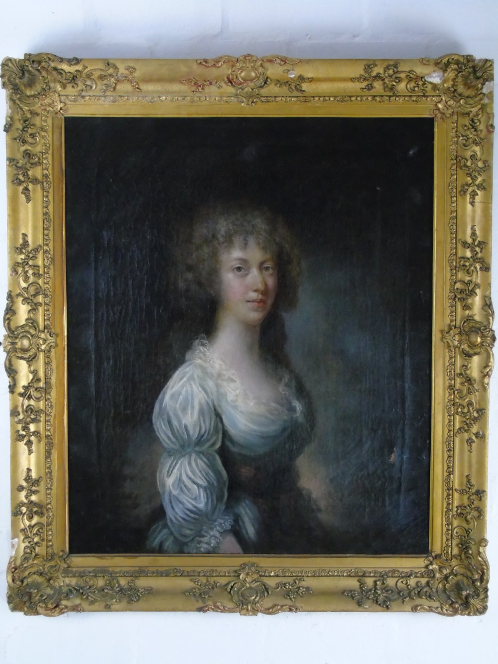 A lovely 18th century portrait of a lady