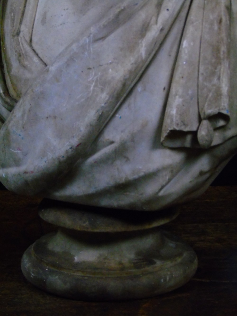 A fine and very large 19thC marble bust  View XXVII
