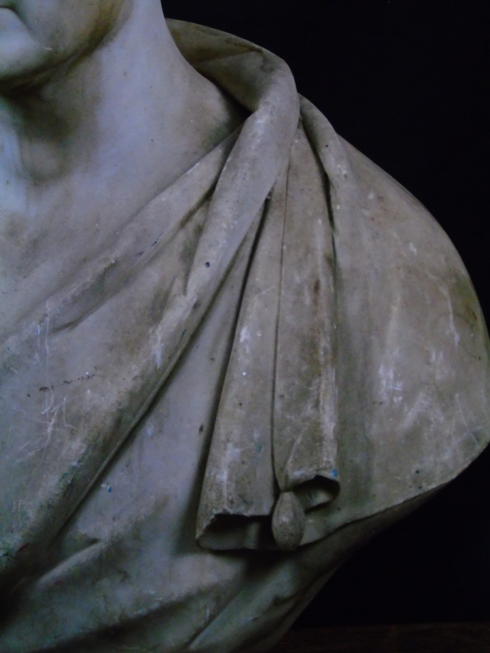A fine and very large 19thC marble bust  View XXVIII