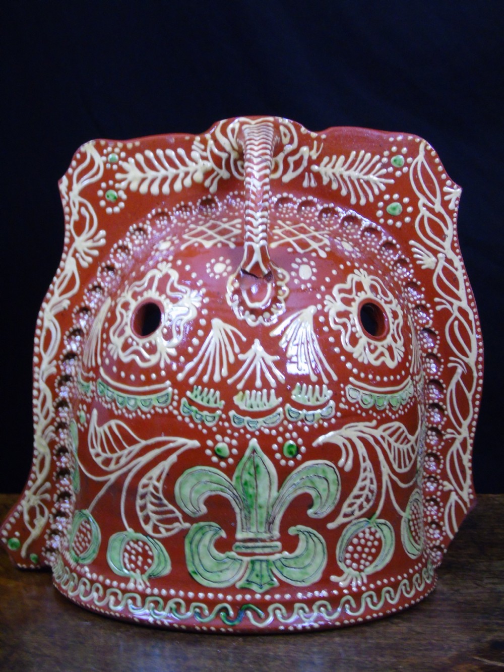 A Halifax pottery Slipware curfew