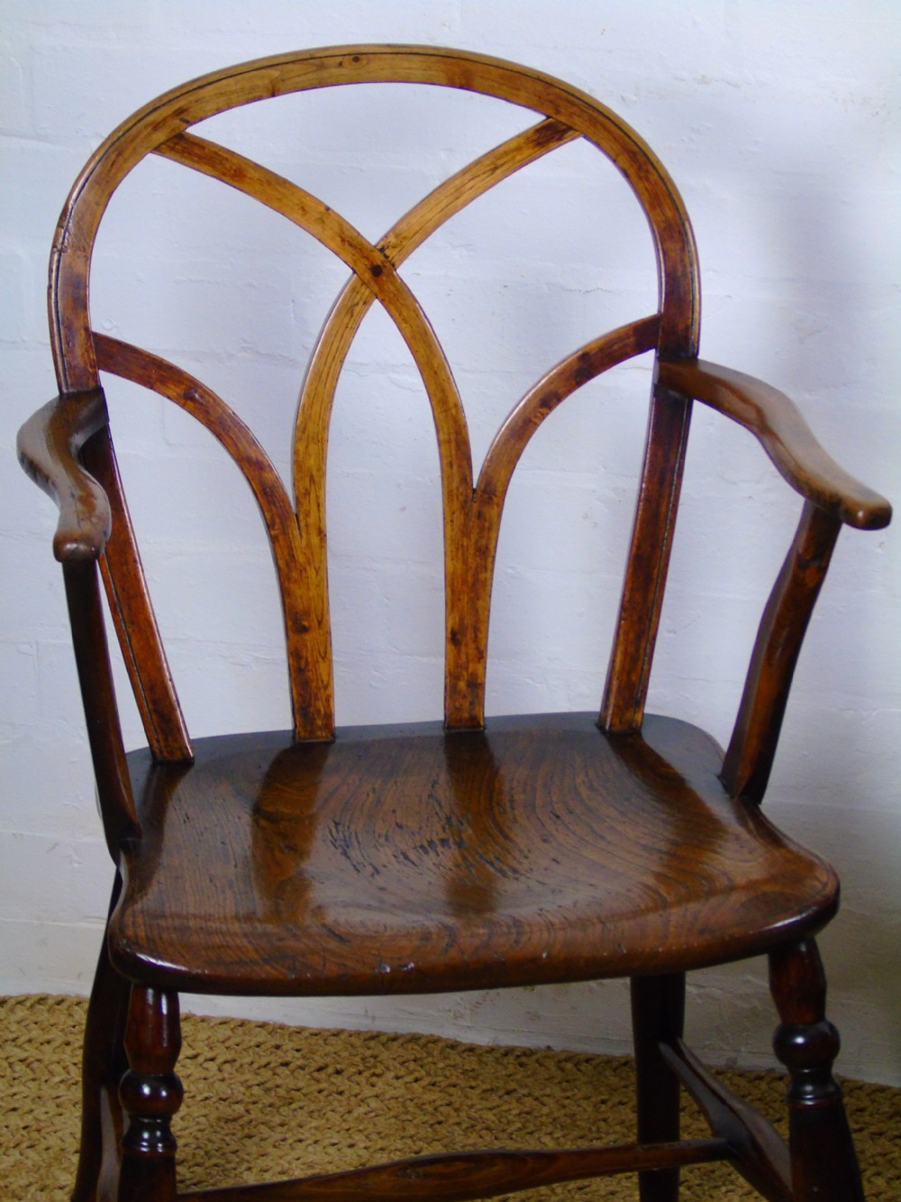 A fine set of six Gothic lace back chairs View XVI