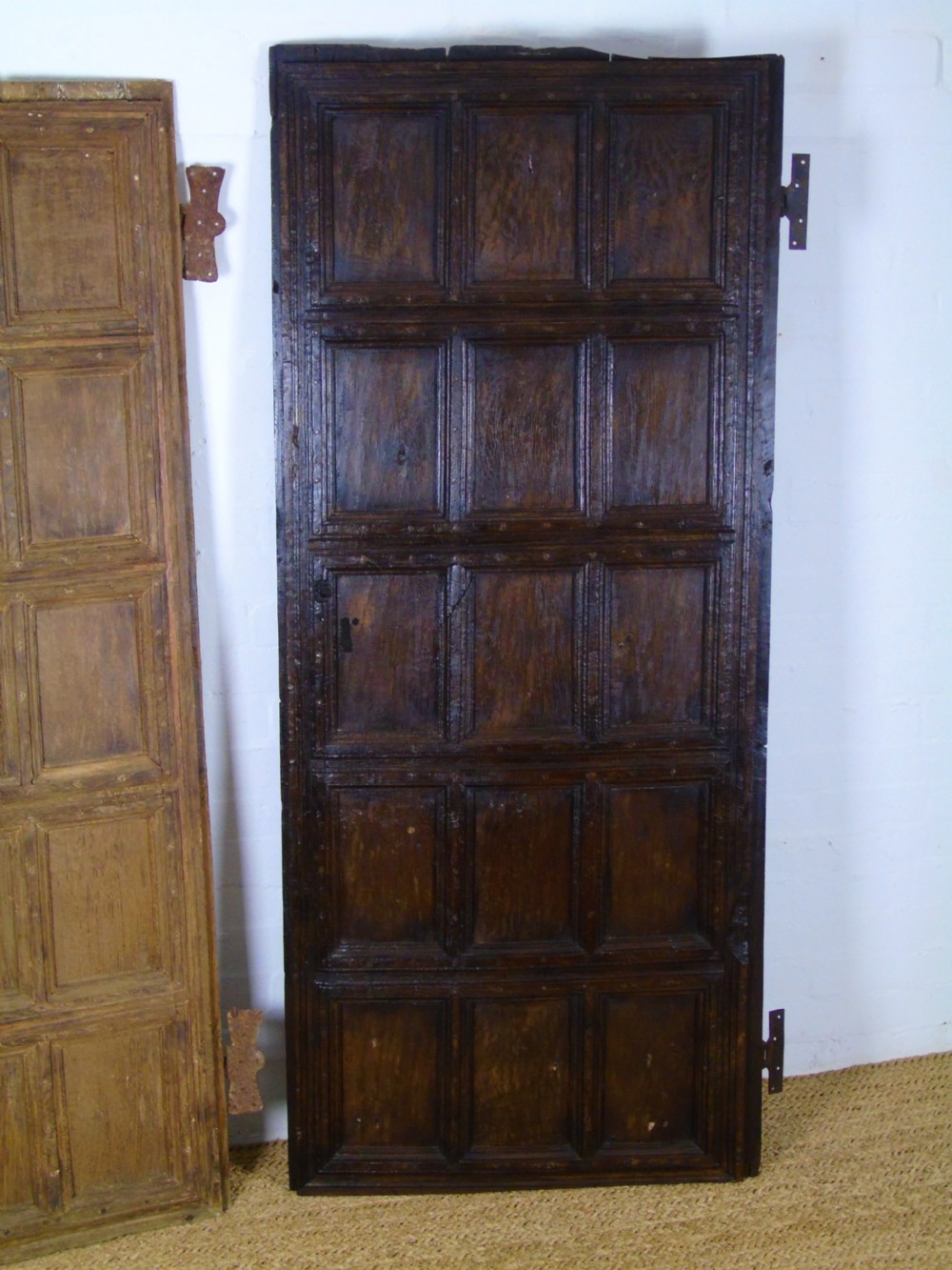 A rare pair of 17th Century doors View III