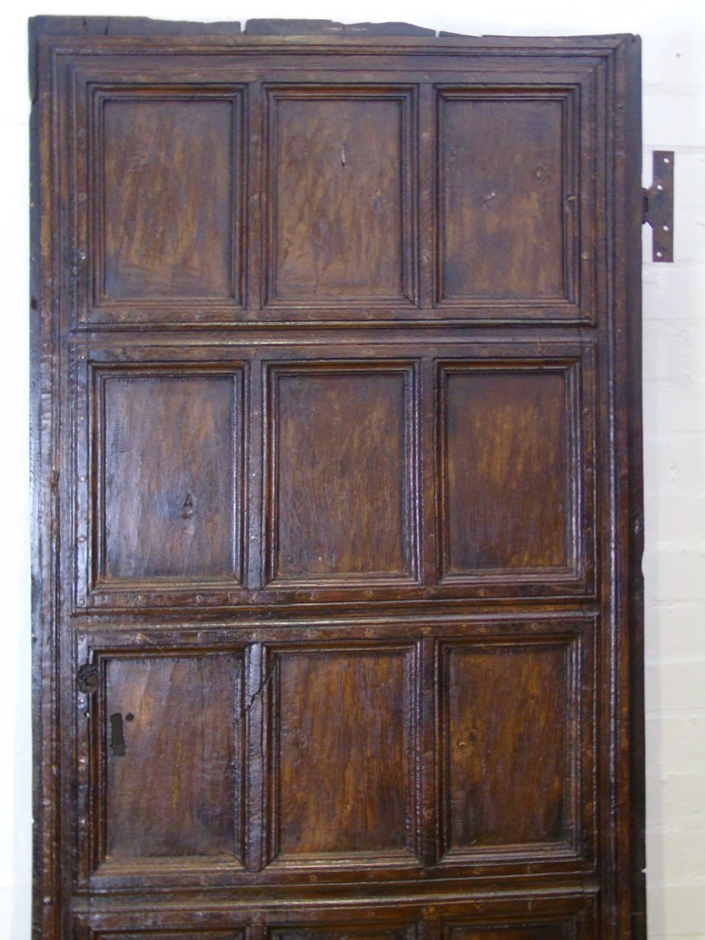 A rare pair of 17th Century doors View X
