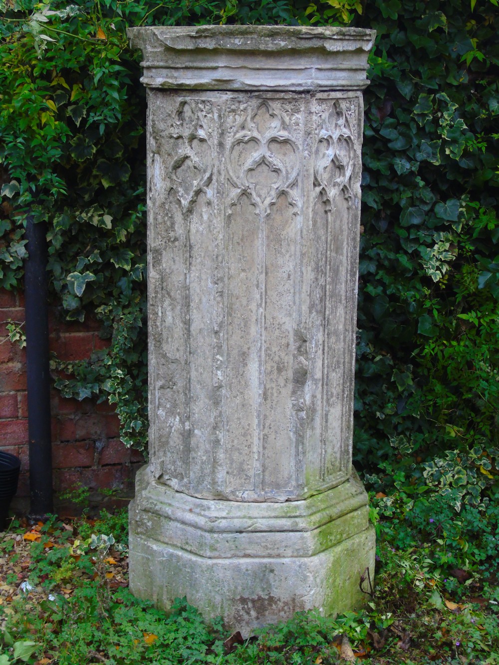 A large 16th Century limestone column