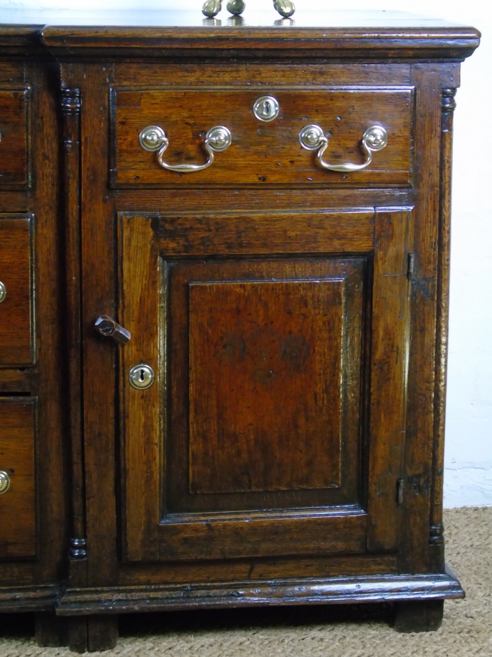 A fine 18th century dresser base View II