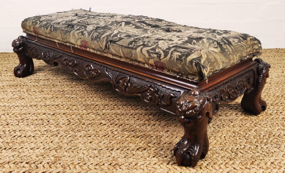 A 20th century Chinese foot stool 