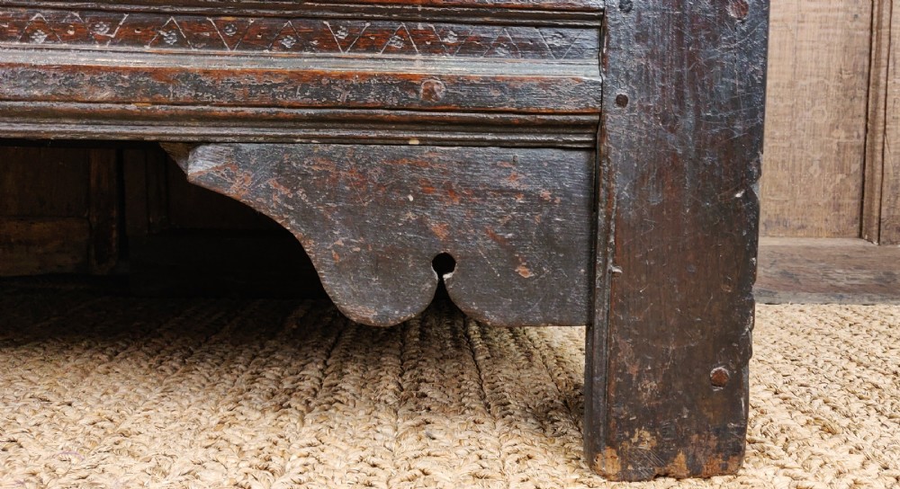 A 17th century box makers coffer  View V