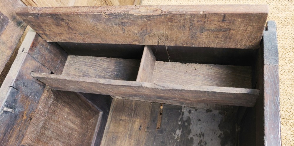 A 17th century box makers coffer  View X