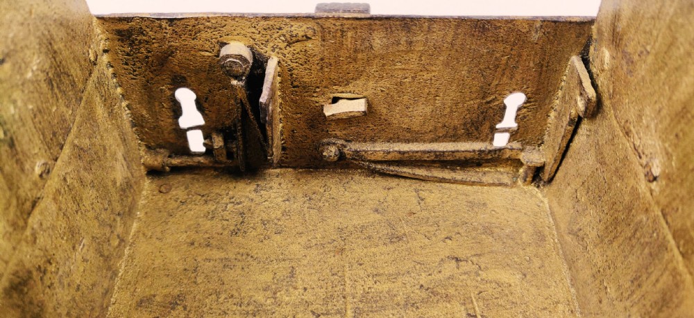 A small 16th century wrought iron dome casket View IX
