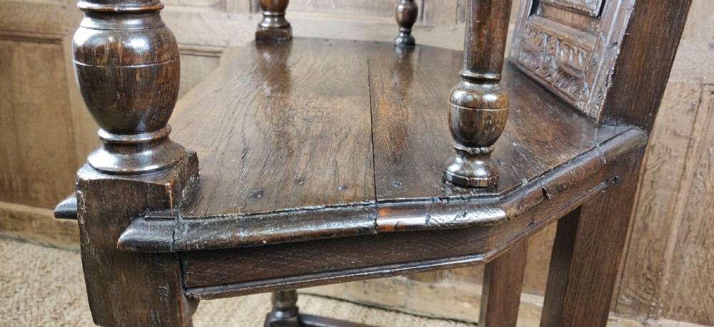 A rare late 16thC Caqueteuse chair  View IX