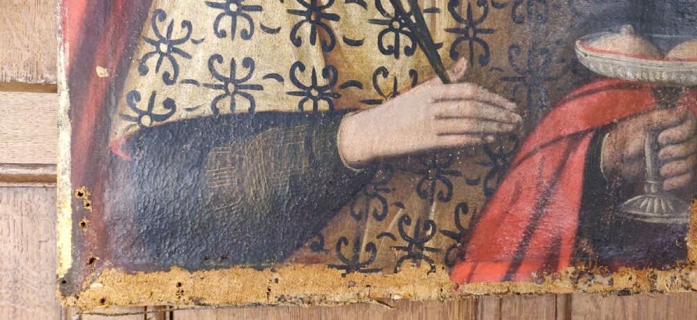 An early 17th century portrait of ST Agatha View IV