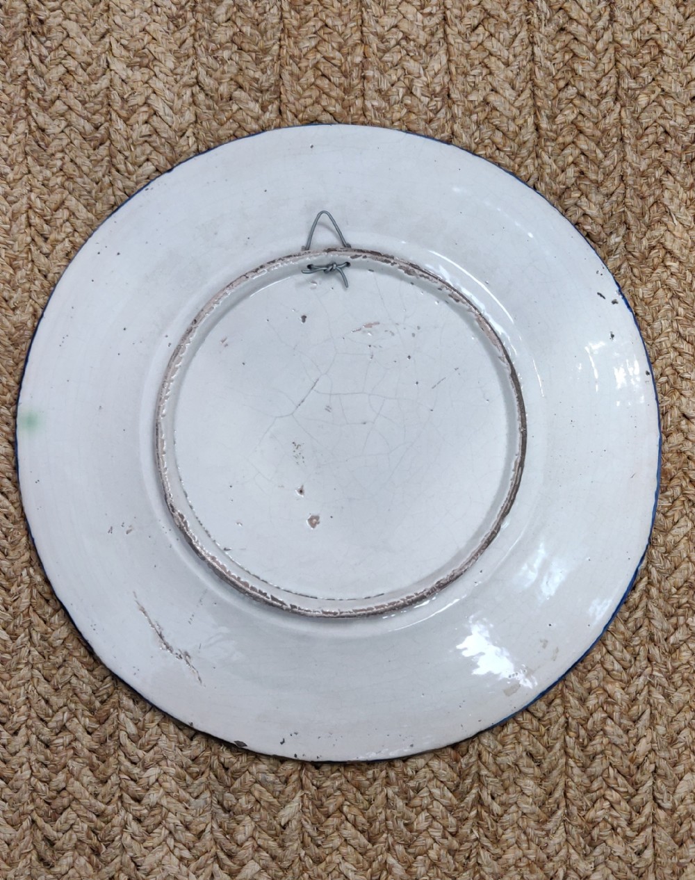 A large decorative 18th century Majolica charger View IX