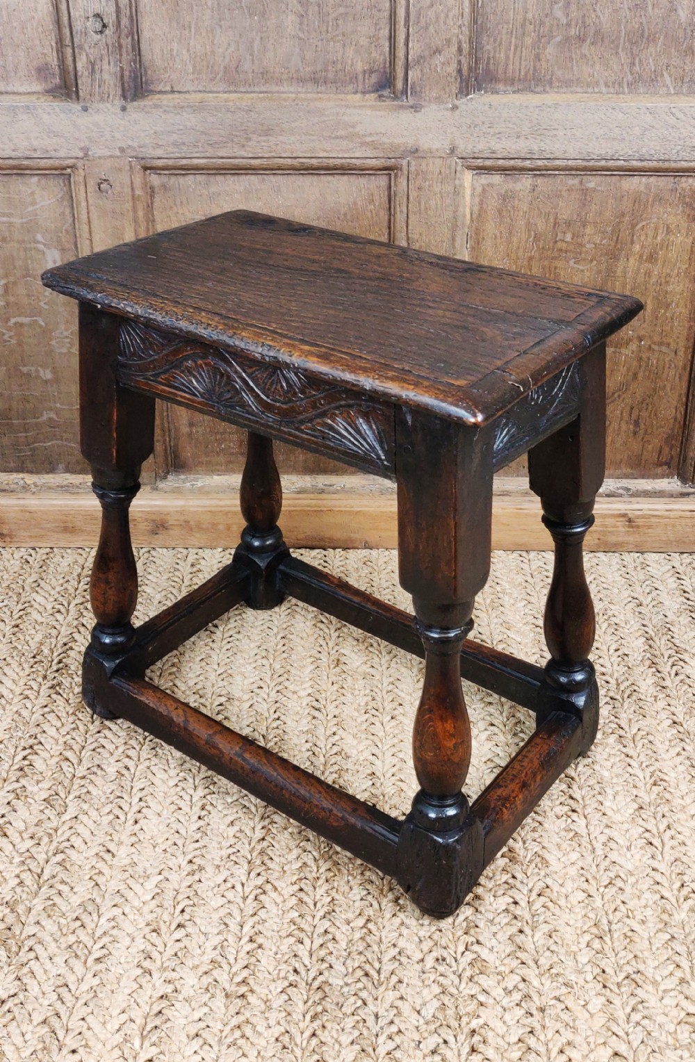 A 17th century joint stool