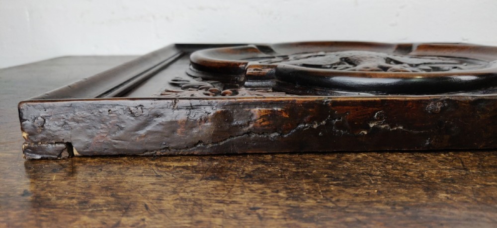 A pair of 17th century Carved panels View V