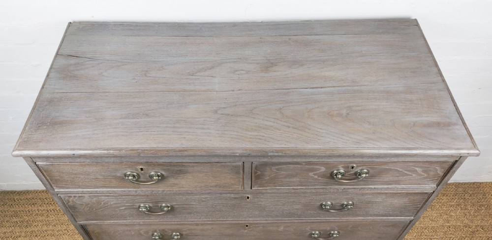 18th century limed chest of drawers. View VIII