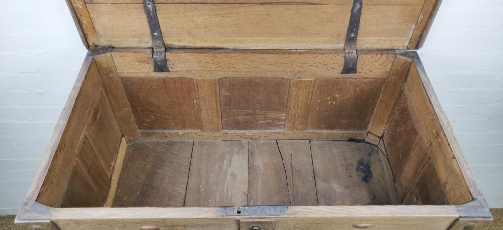 A 17th century box top chest of drawers. View IV