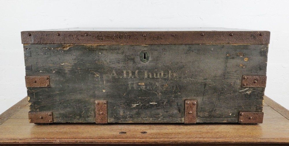 A Royal Garrison Artillery box Circa 1900