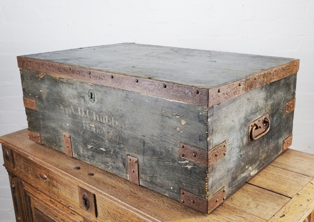 A Royal Garrison Artillery box Circa 1900 View III