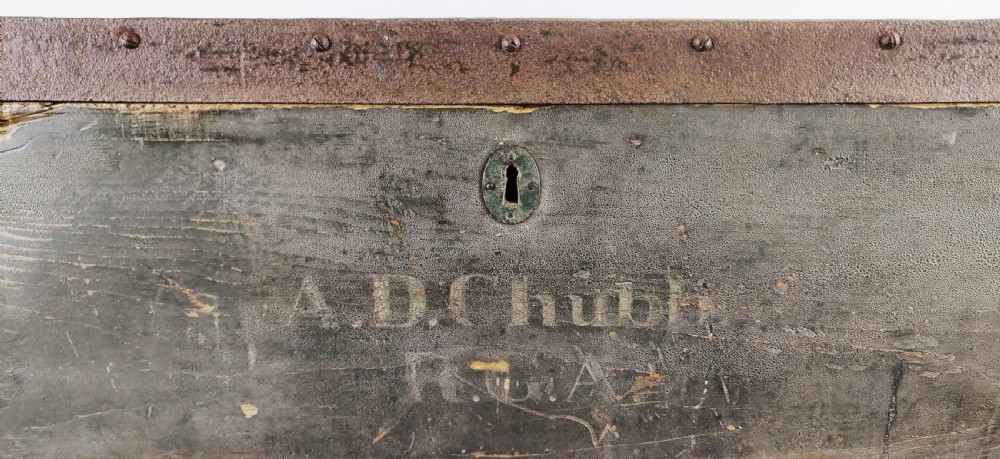 A Royal Garrison Artillery box Circa 1900 View V