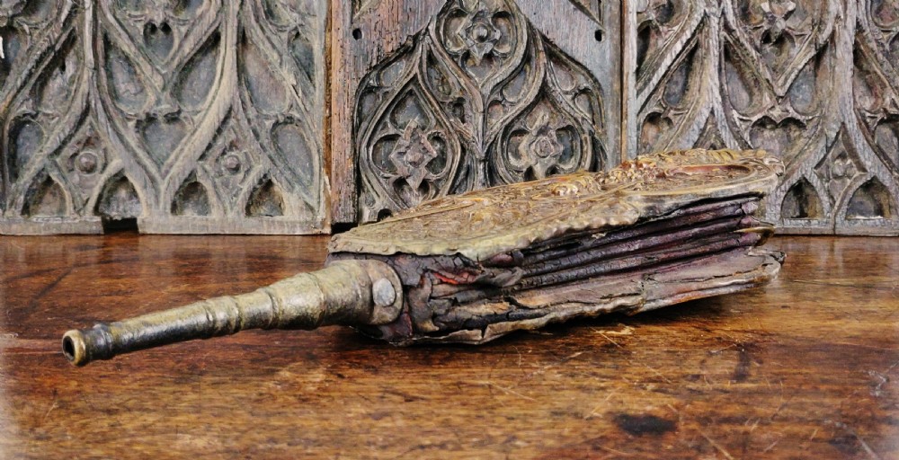A rare set of late Renaissance bellows.  View III