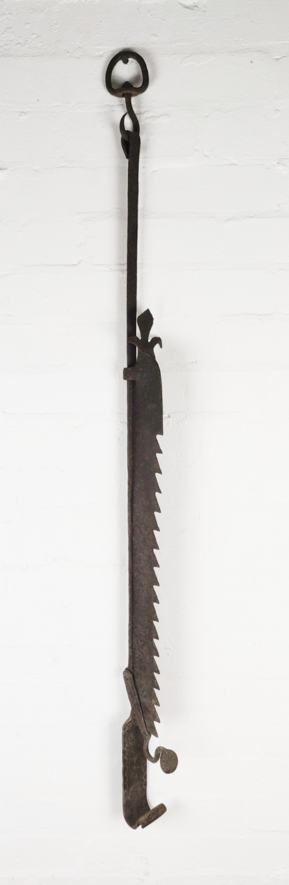A 17th century chimney crane