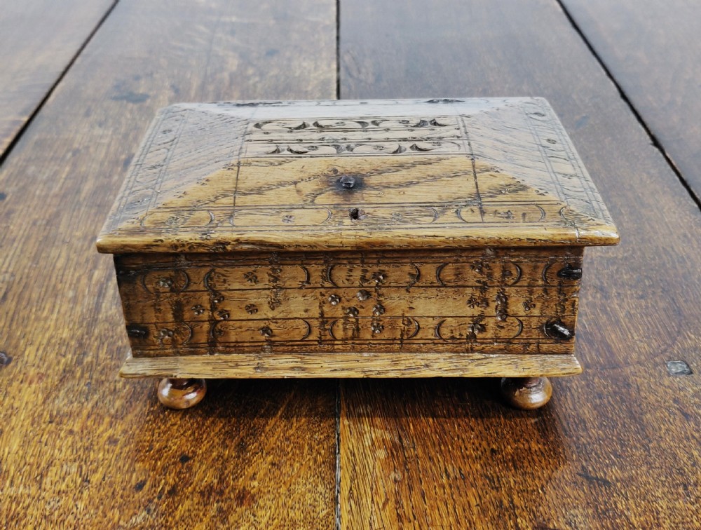 A small 17th century English box.  View II