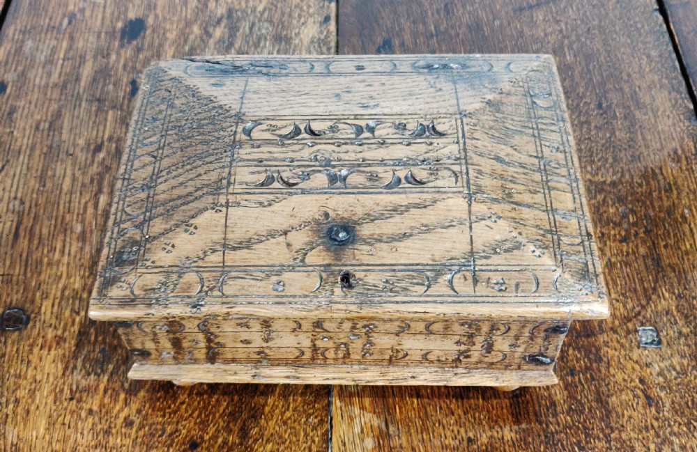 A small 17th century English box.  View III