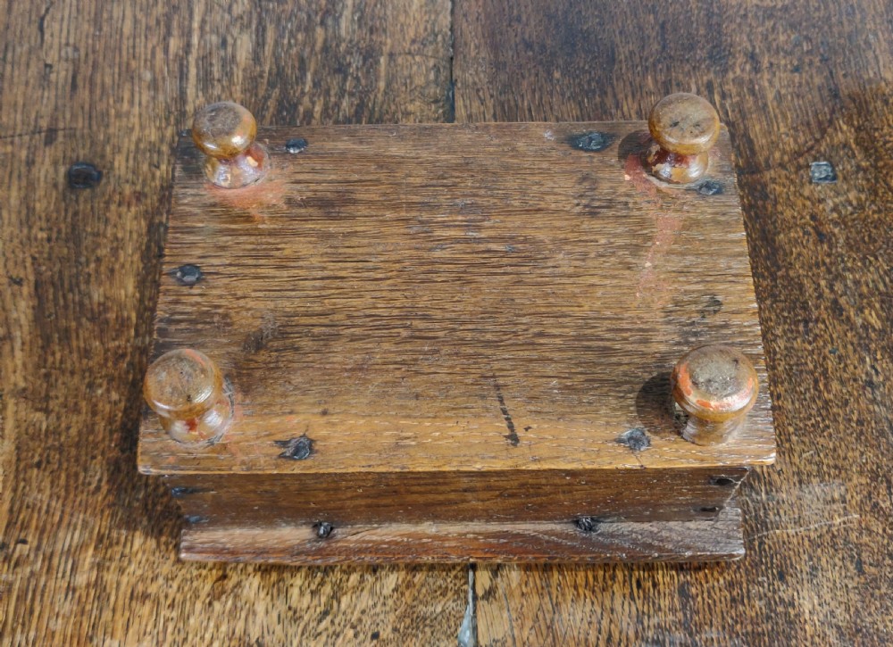 A small 17th century English box.  View VI