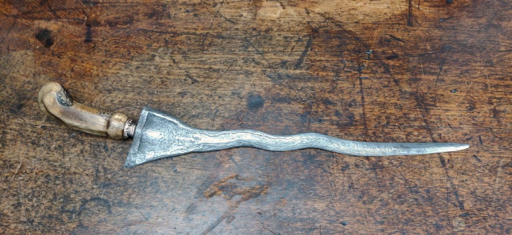 A 19th century Indonesian Kris. View II
