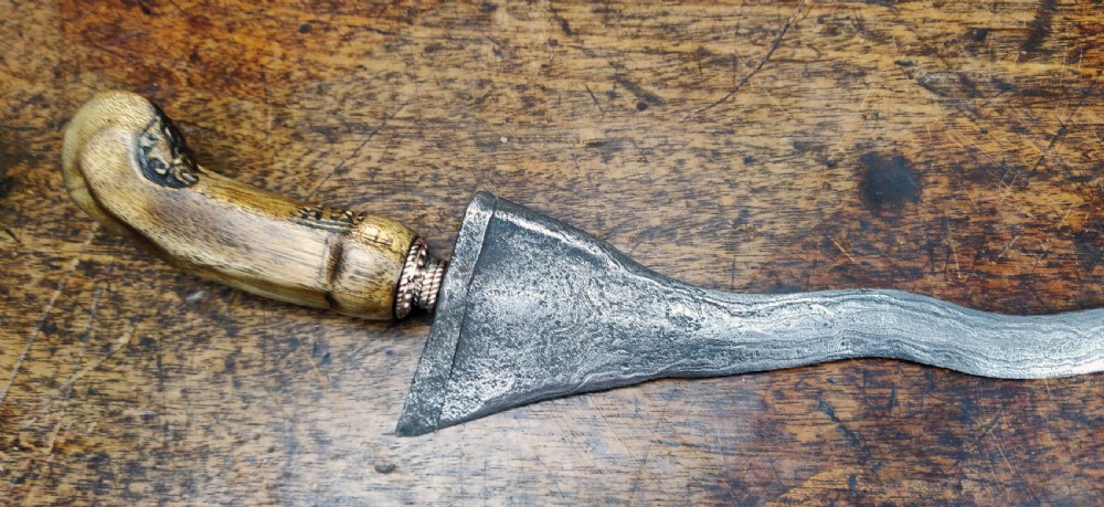 A 19th century Indonesian Kris. View IV