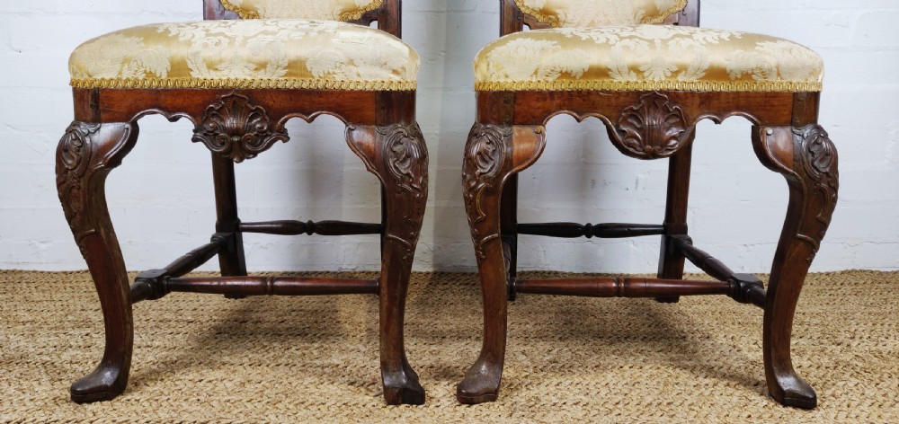 A pair of 18th century Rosewood Anglo-Portuguese chairs. View II