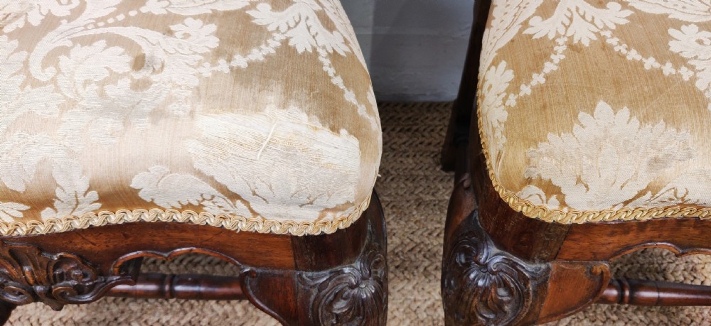 A pair of 18th century Rosewood Anglo-Portuguese chairs. View V