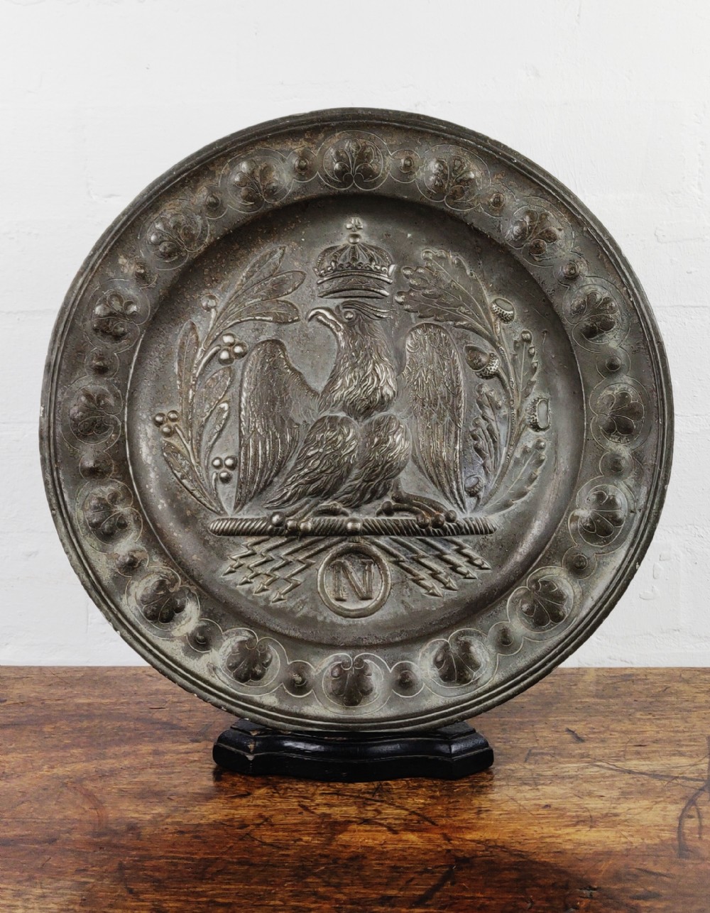 A Napoleonic commemorative charger 