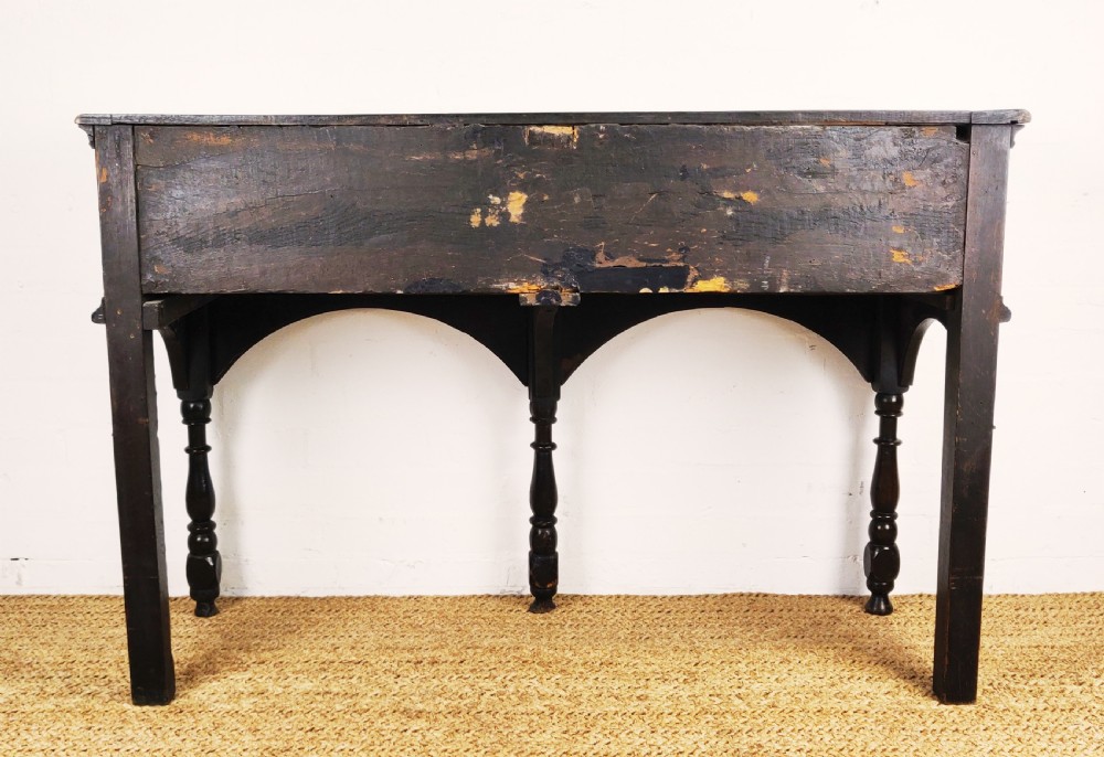 A rare small Charles II period dresser base C1680.  View X