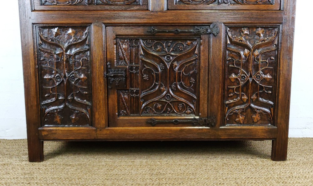 A fine 19th century Gothic cupboard View VI