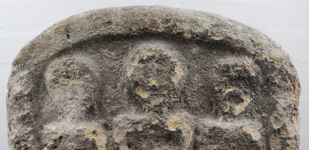 A rare celtic limestone marker. C750 -12BC View II