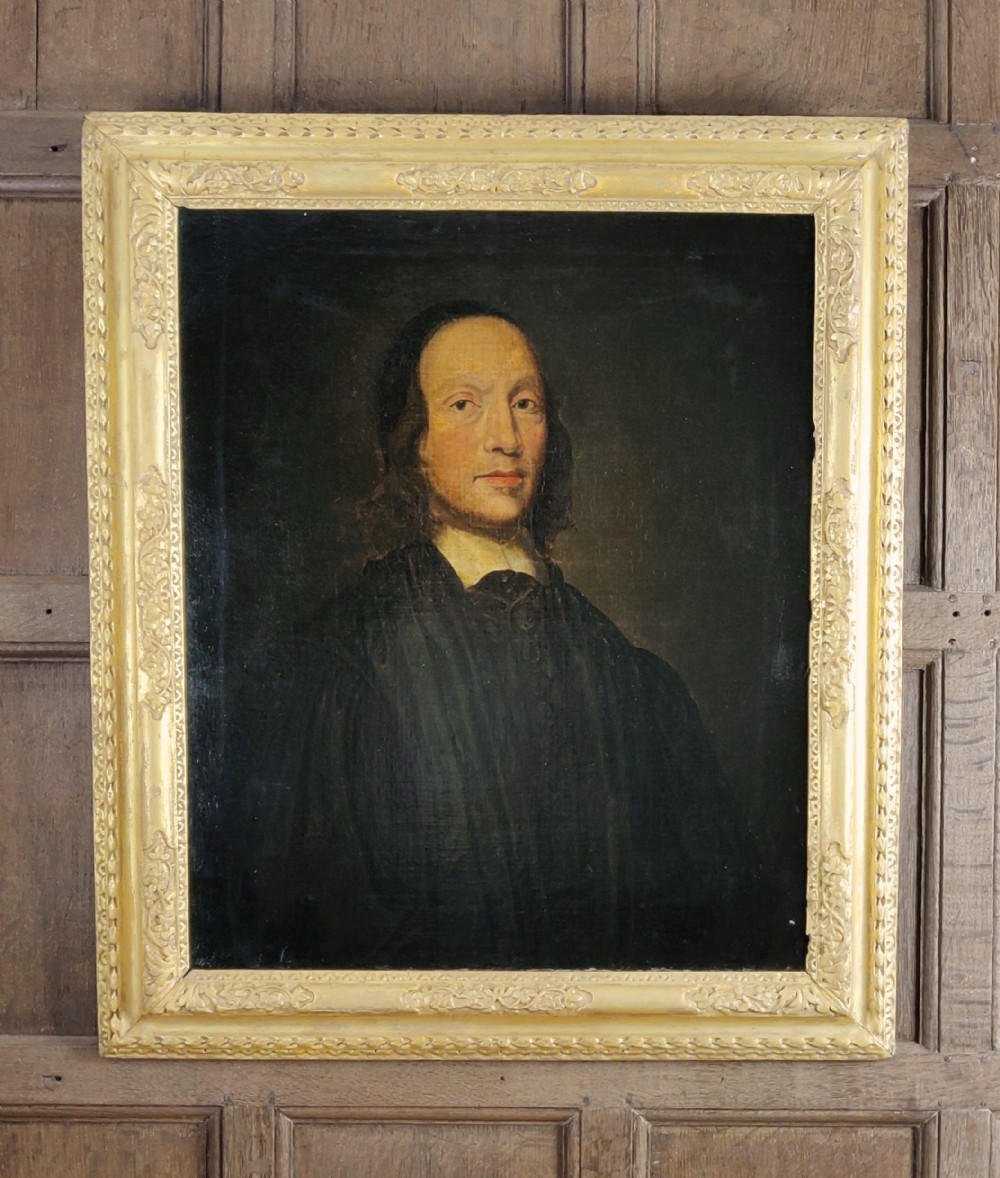 A fabulous 17thC Cromwellian portrait. 