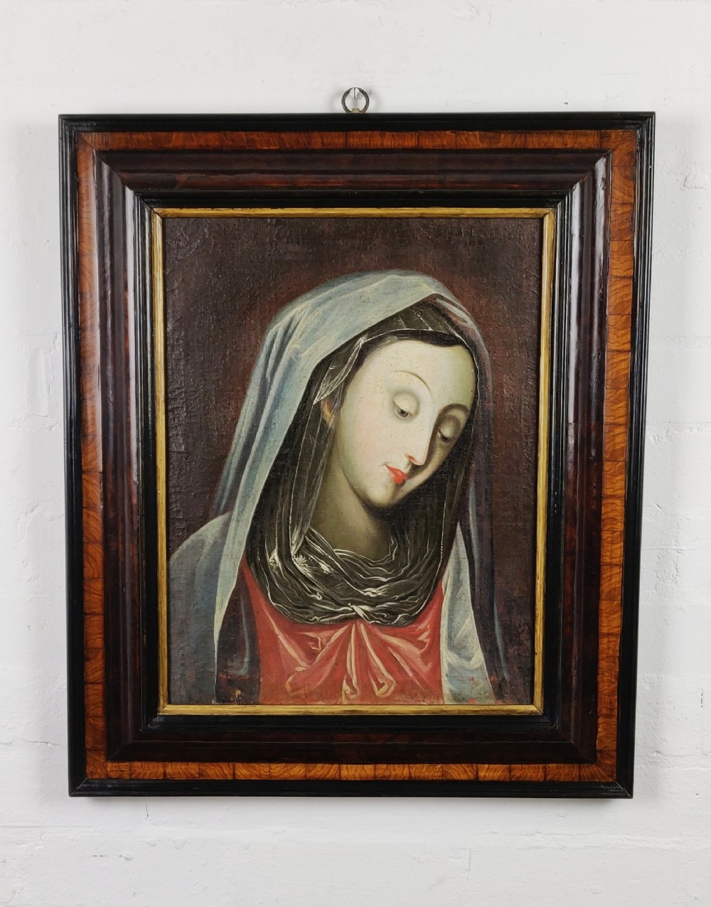 A fabulous late 17th century portrait of Madonna. 