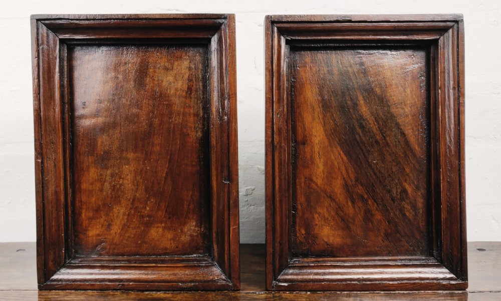 A pair of 17th century panels. View IV