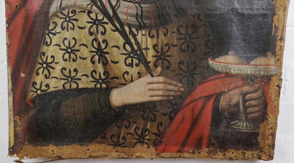 An early 17th century portrait of ST Agatha View XV