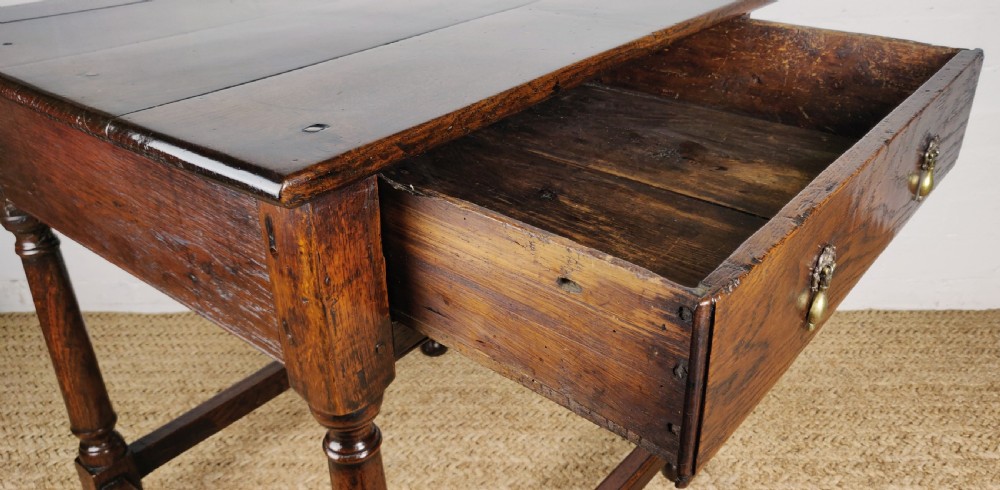 A lovely late 17th - early 18th century side table.  View IV