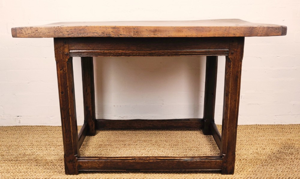 A small late 18th century farmhouse table.  View III
