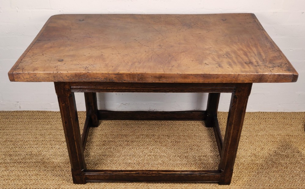 A small late 18th century farmhouse table.  View IV