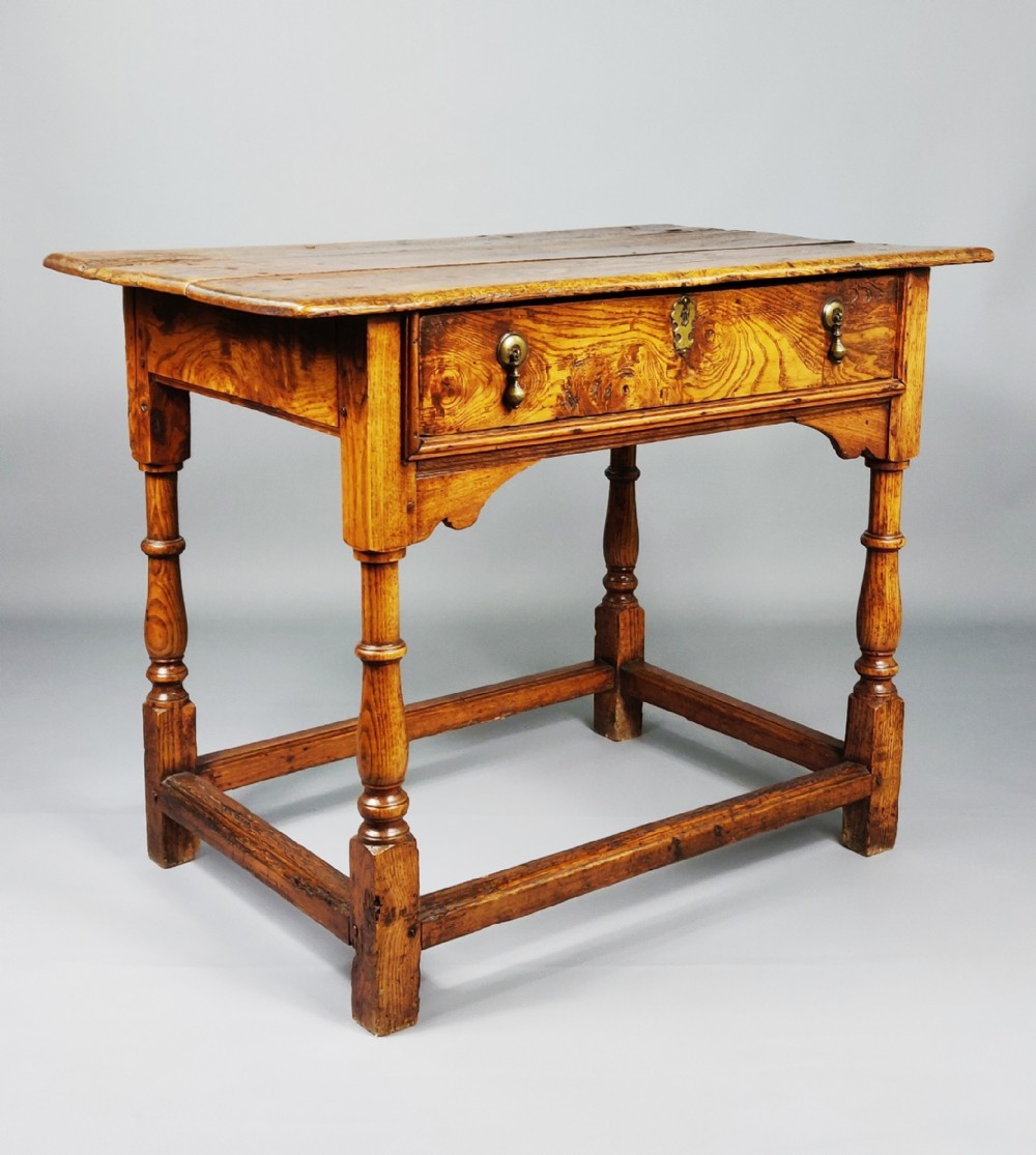 A fabulous early 18th century country side table. 