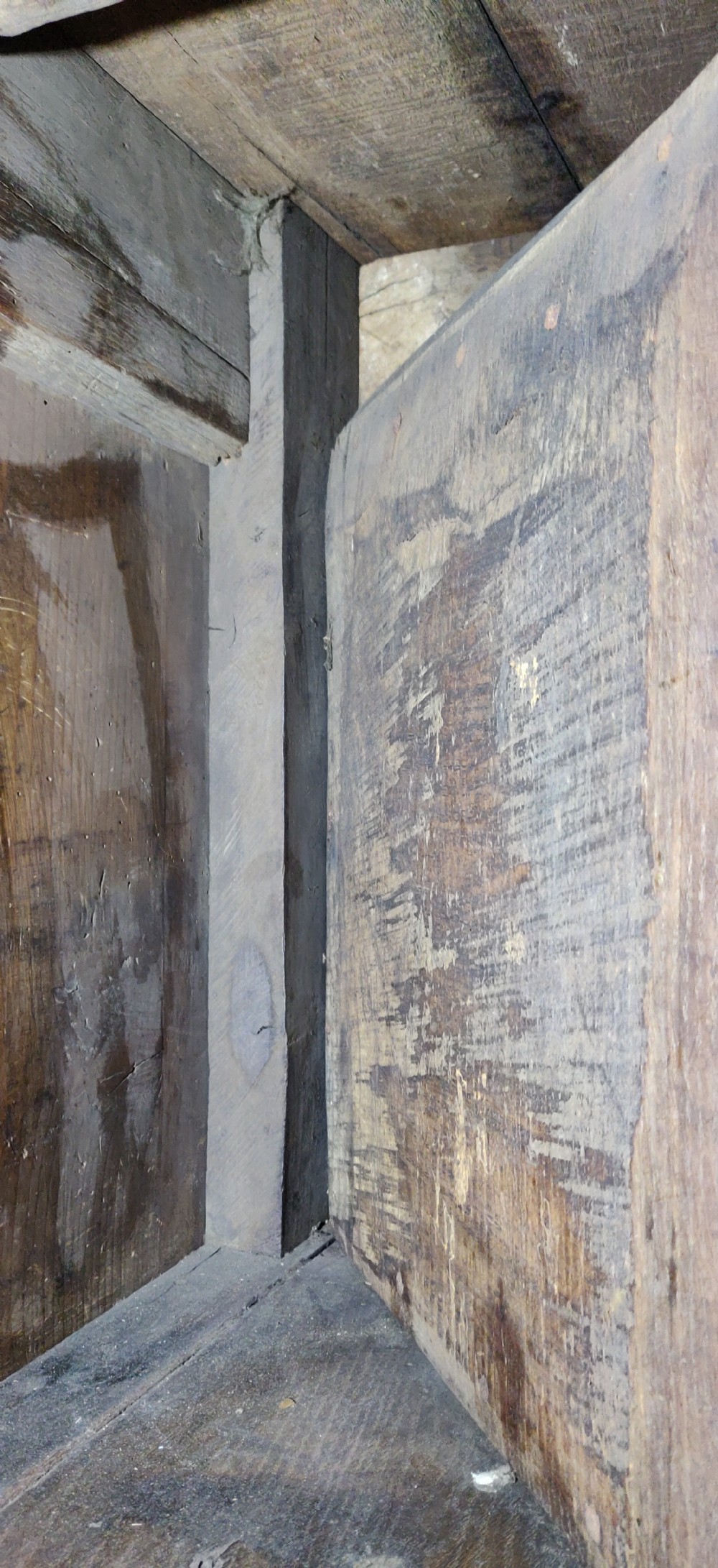 A Rare late Elizabethan marquetry livery cupboard.  View XI