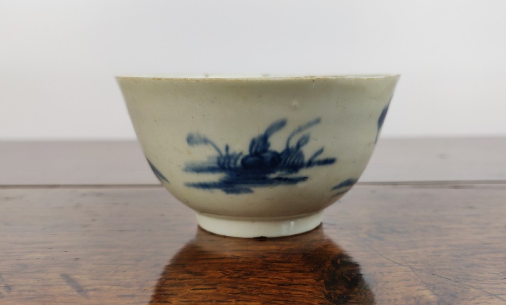 An early 18th century Chinese Delft tea bowl.  View III